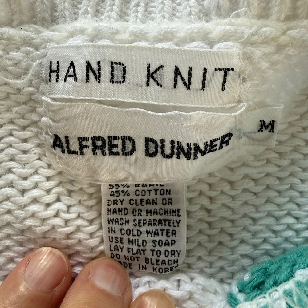 Alfred Dunner hand knit